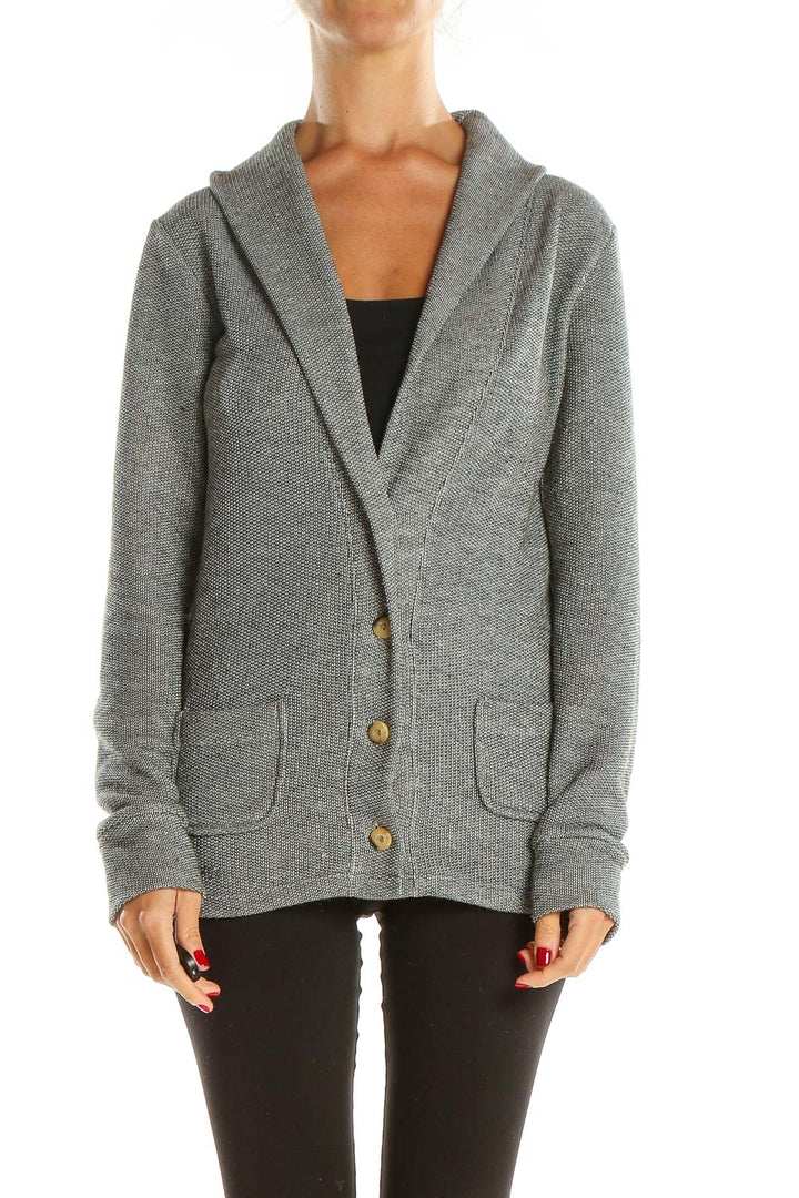 Gray Cardigan