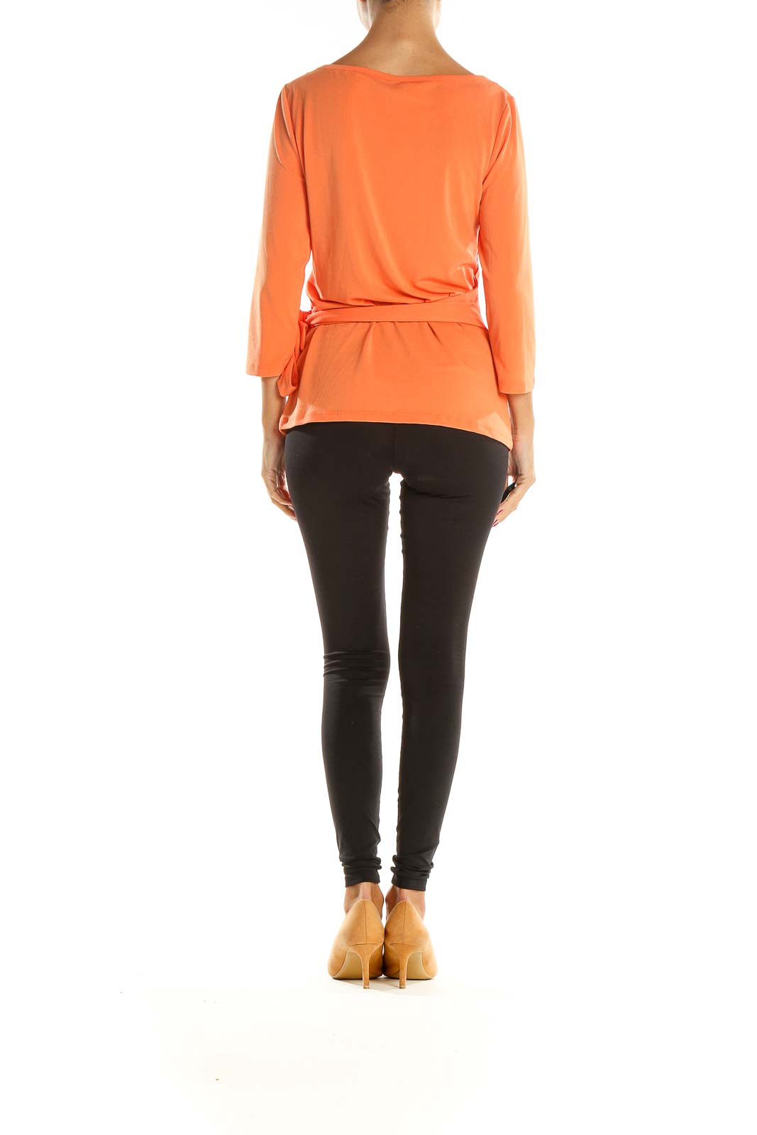 Orange Retro Top