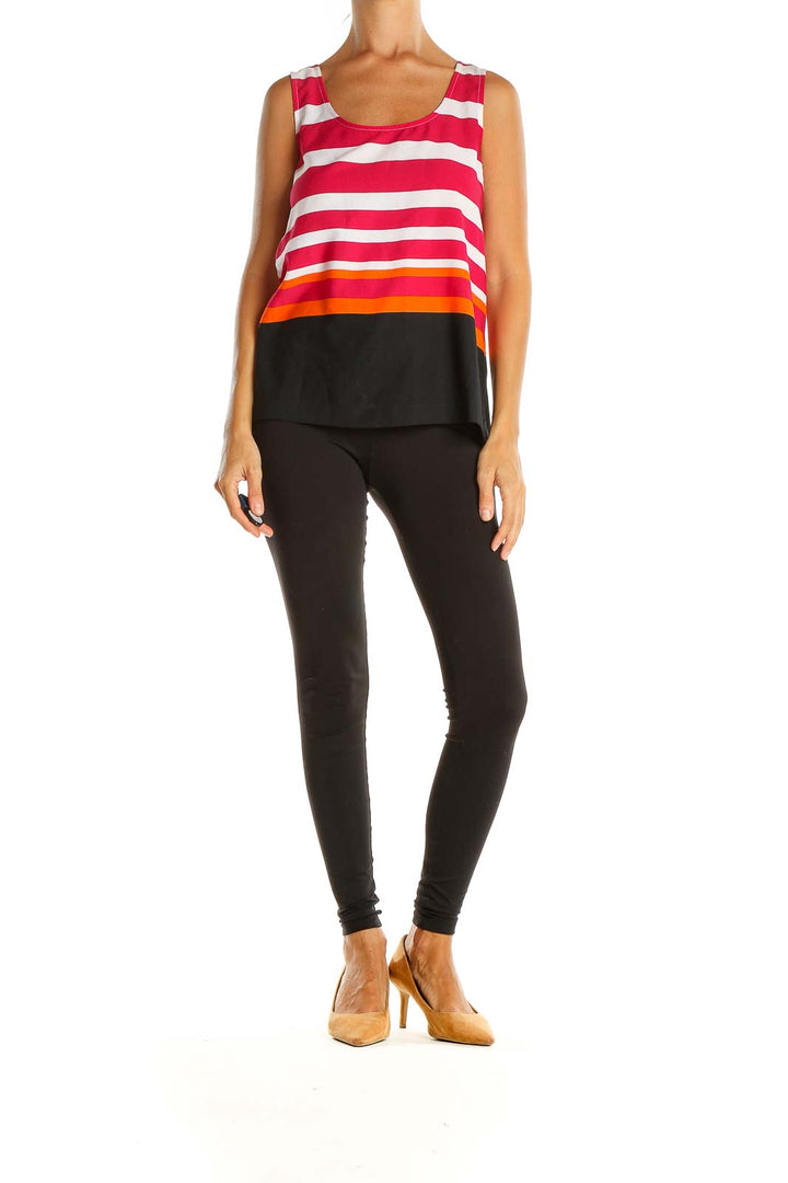 Multicolor Striped All Day Wear Top