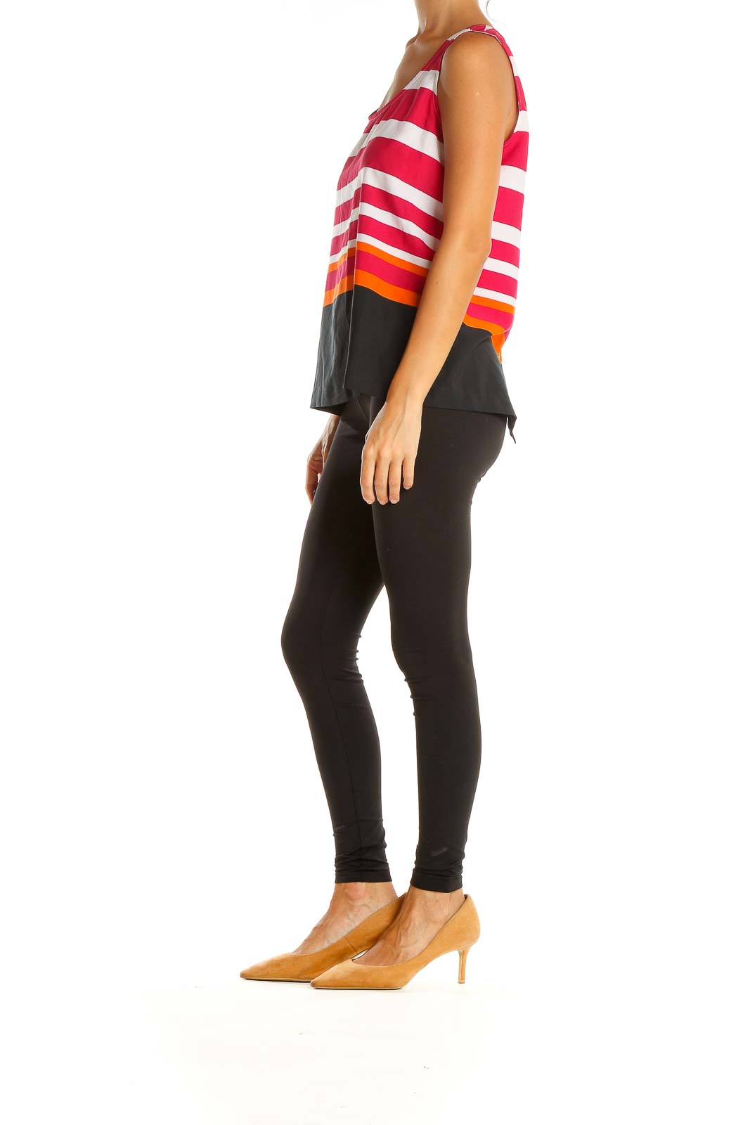 Multicolor Striped All Day Wear Top