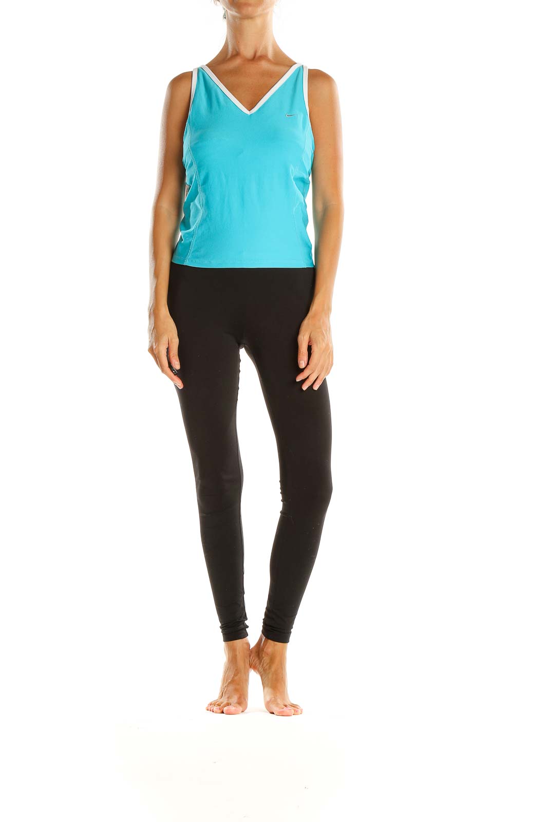 Blue Activewear Tank Top