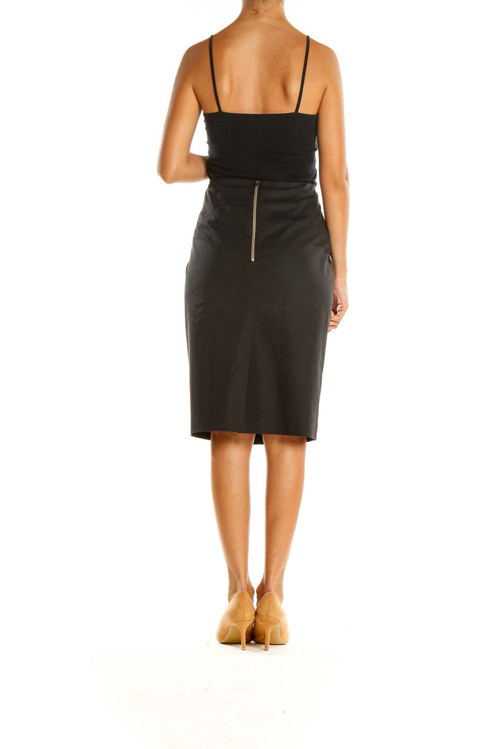 Black Classic Pencil Skirt