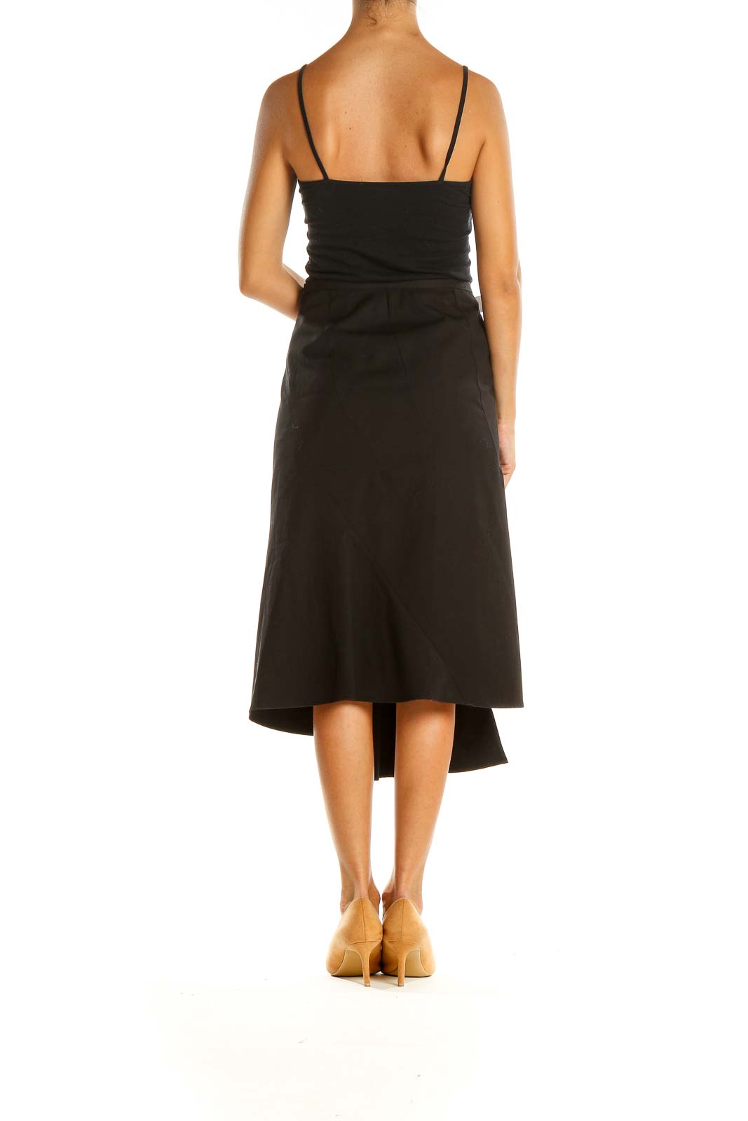 Black Classic A-Line Skirt