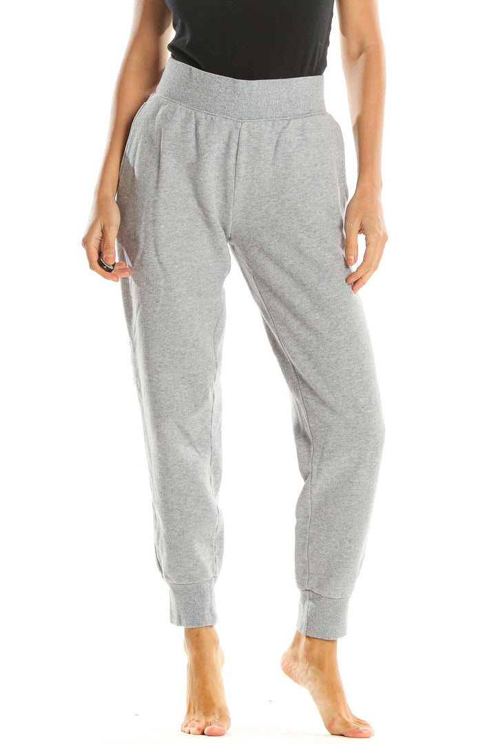 Gray Casual Sweatpants