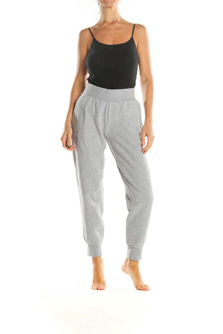 Gray Casual Sweatpants