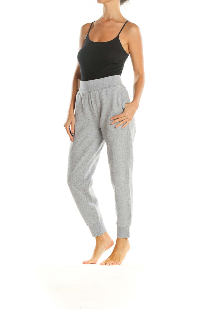 Gray Casual Sweatpants