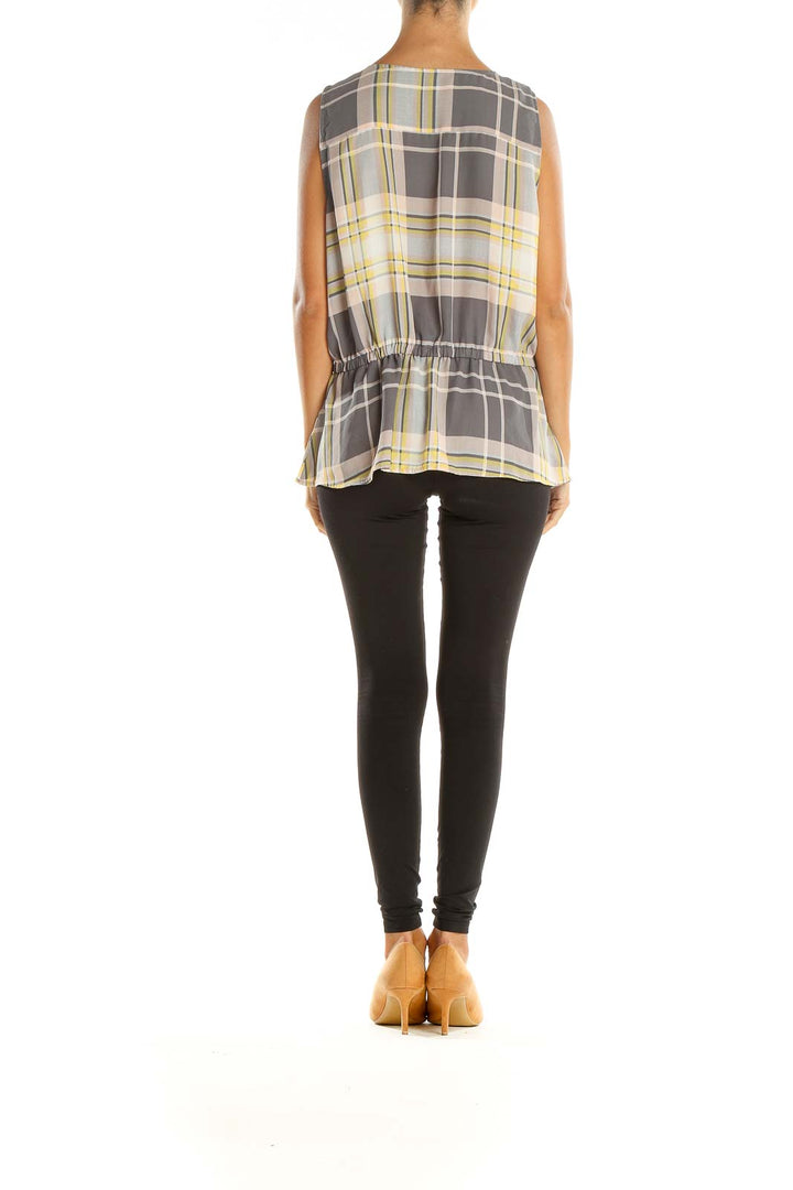 Multicolor Checkered Chic Blouse