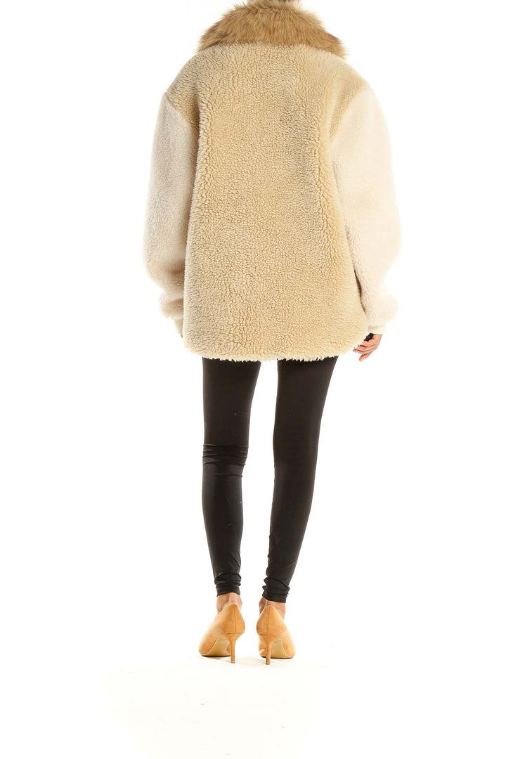 Beige Fur Jacket