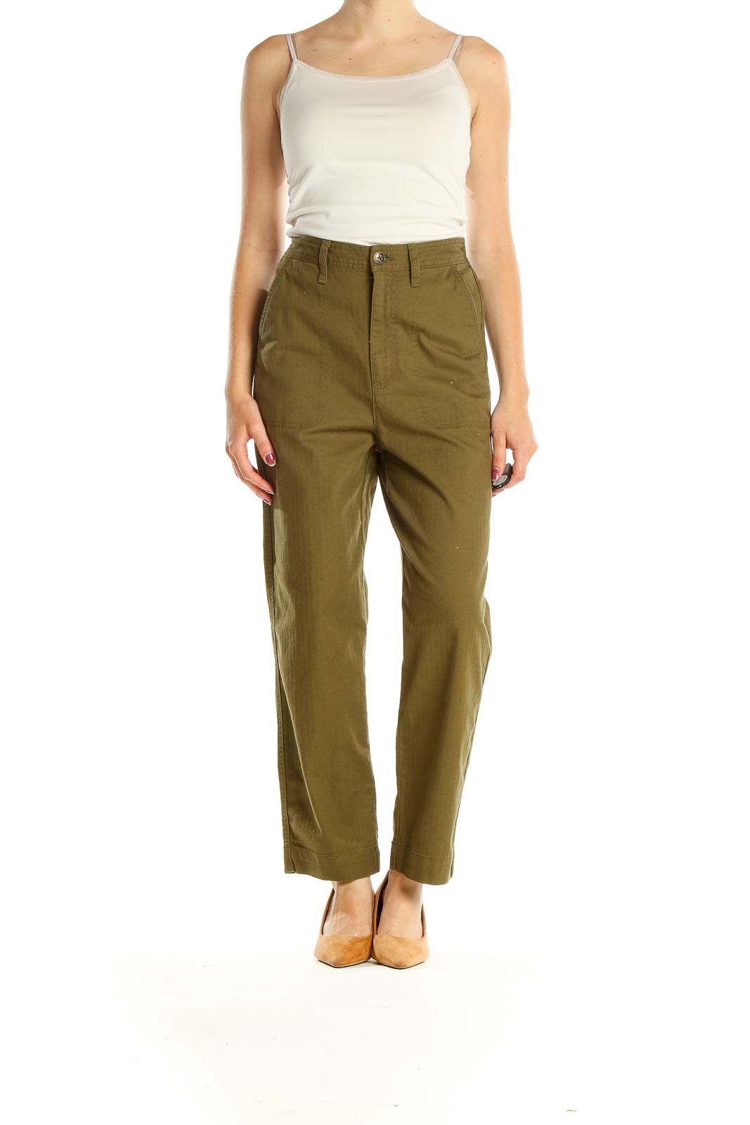 Green Classic Trousers