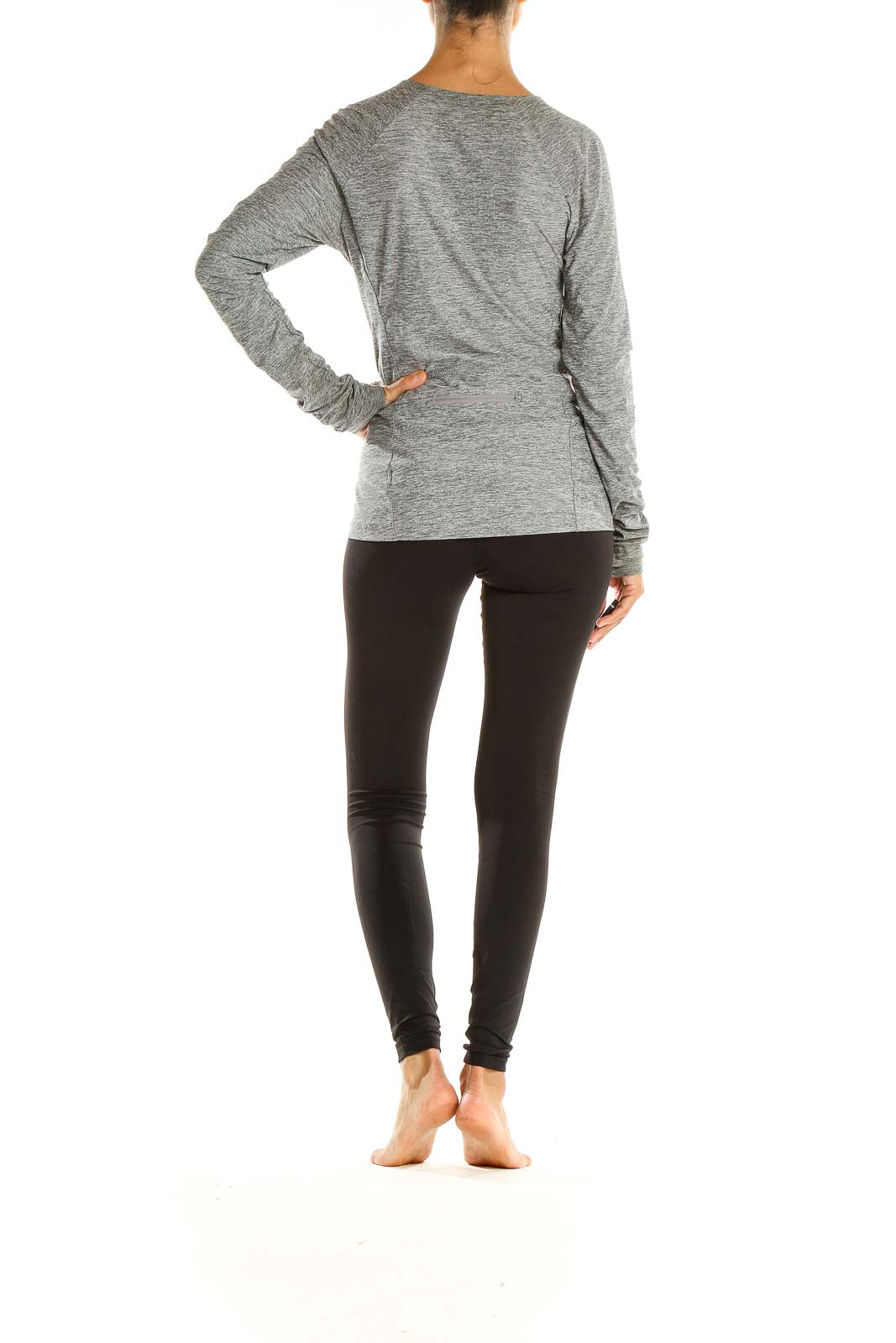 Gray Activewear Light Sweatshirt