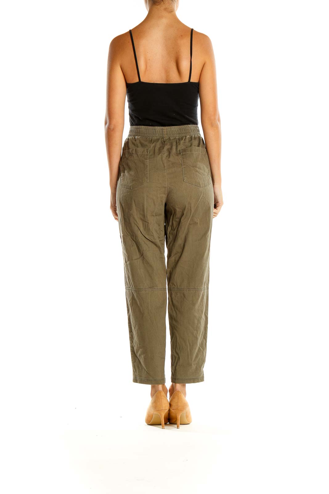 Brown Casual Cargos Pants