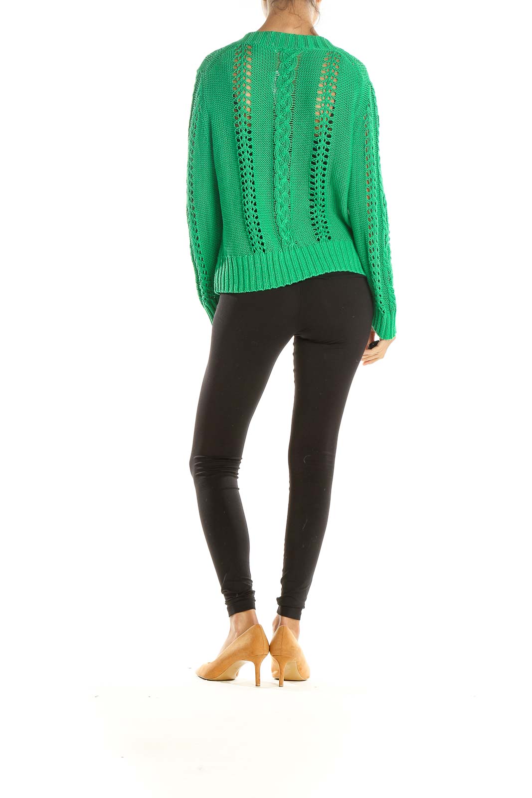 Green Cardigan