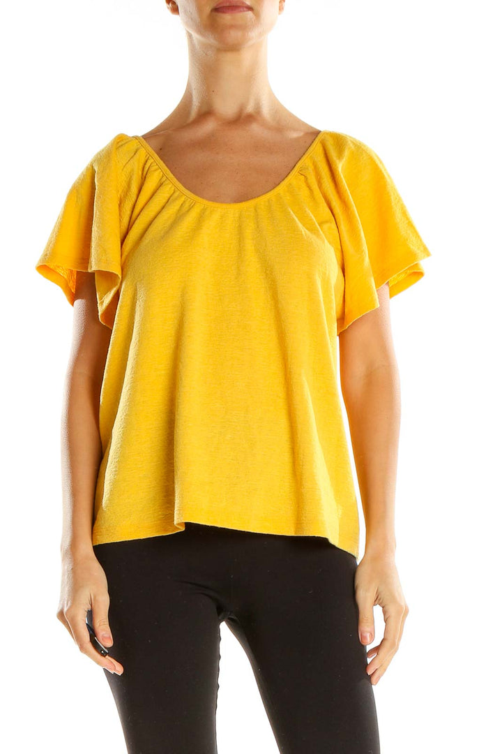 Yellow Brunch Blouse