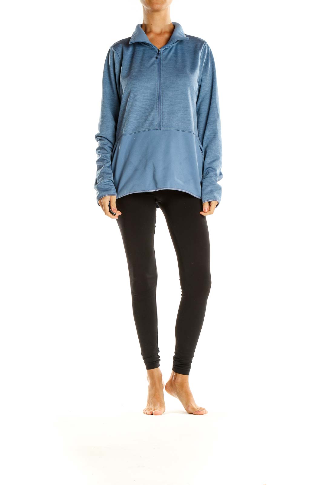 Blue Activewear Sweater