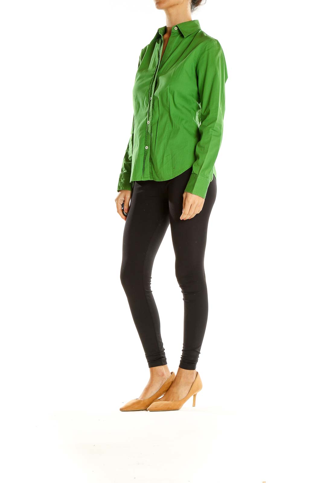 Green Formal Top