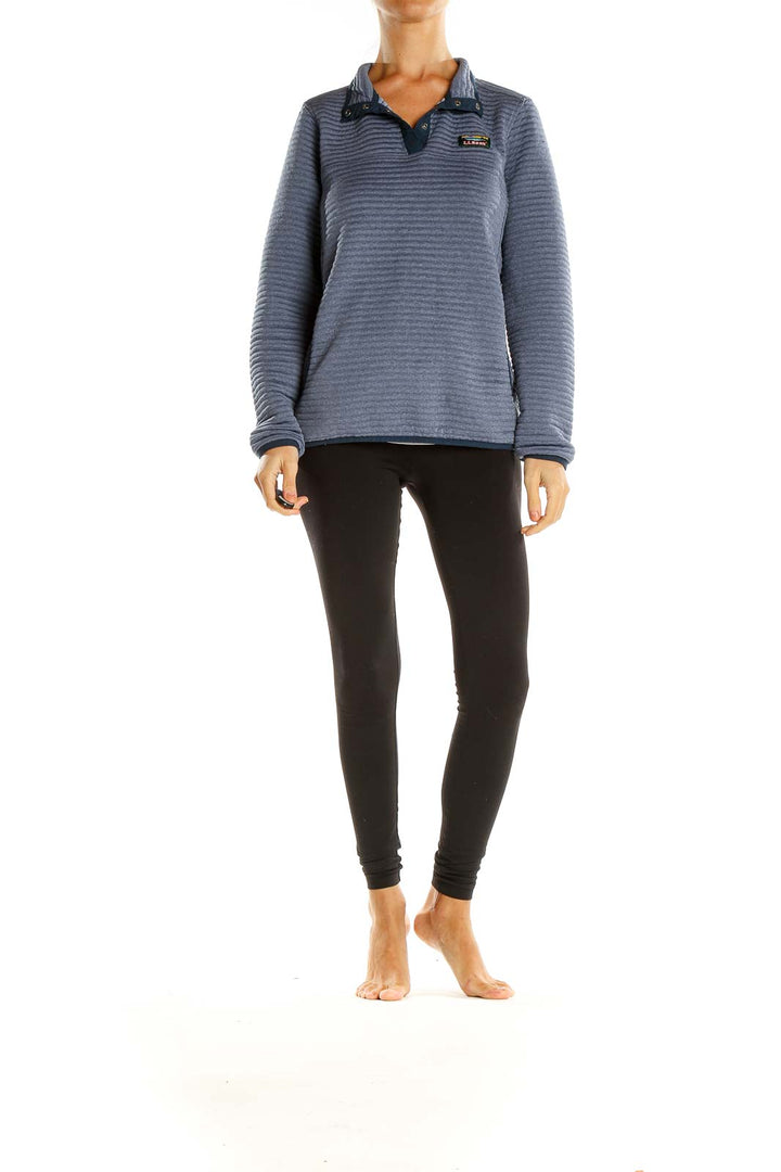 Blue Activewear Sweater