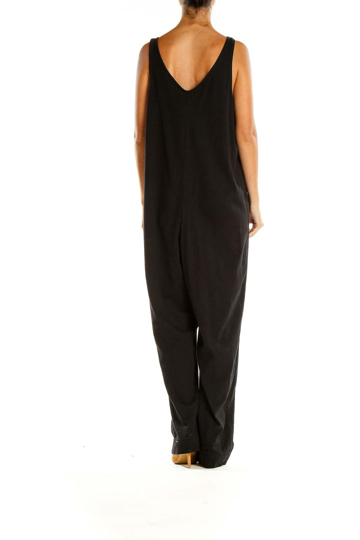 Black Organic Cotton Jumpsuit