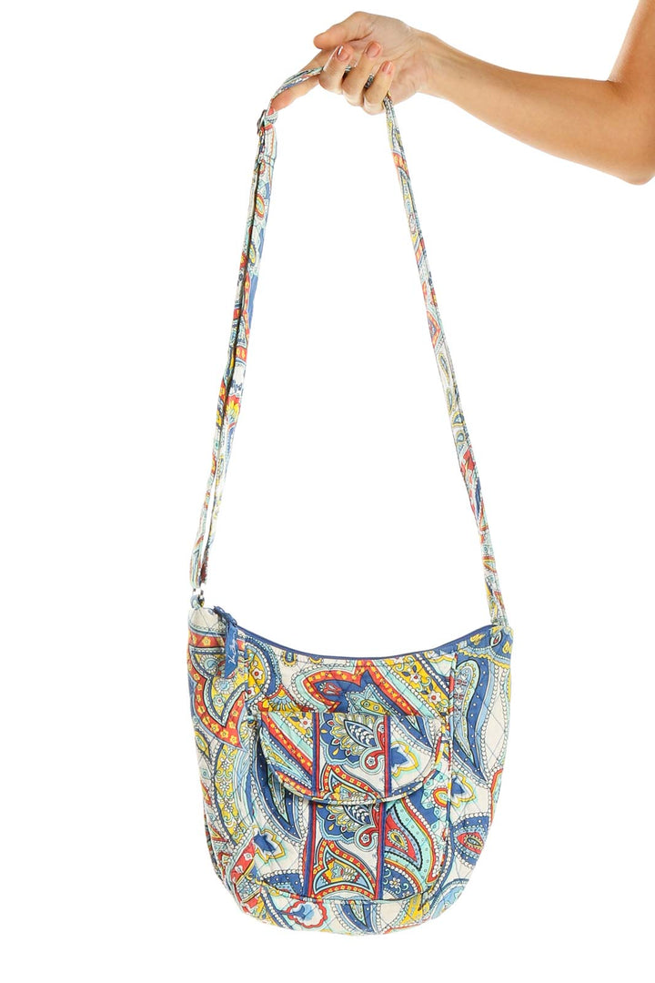 Multicolor Paisley Crossbody Bag