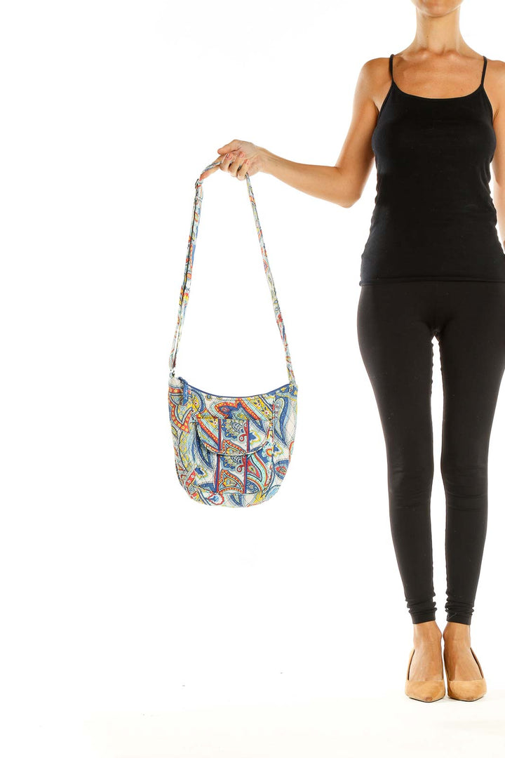 Multicolor Paisley Crossbody Bag