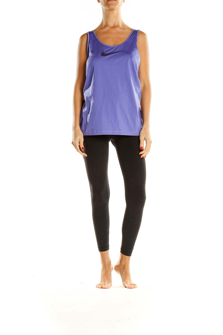 Purple Activewear Tank Top