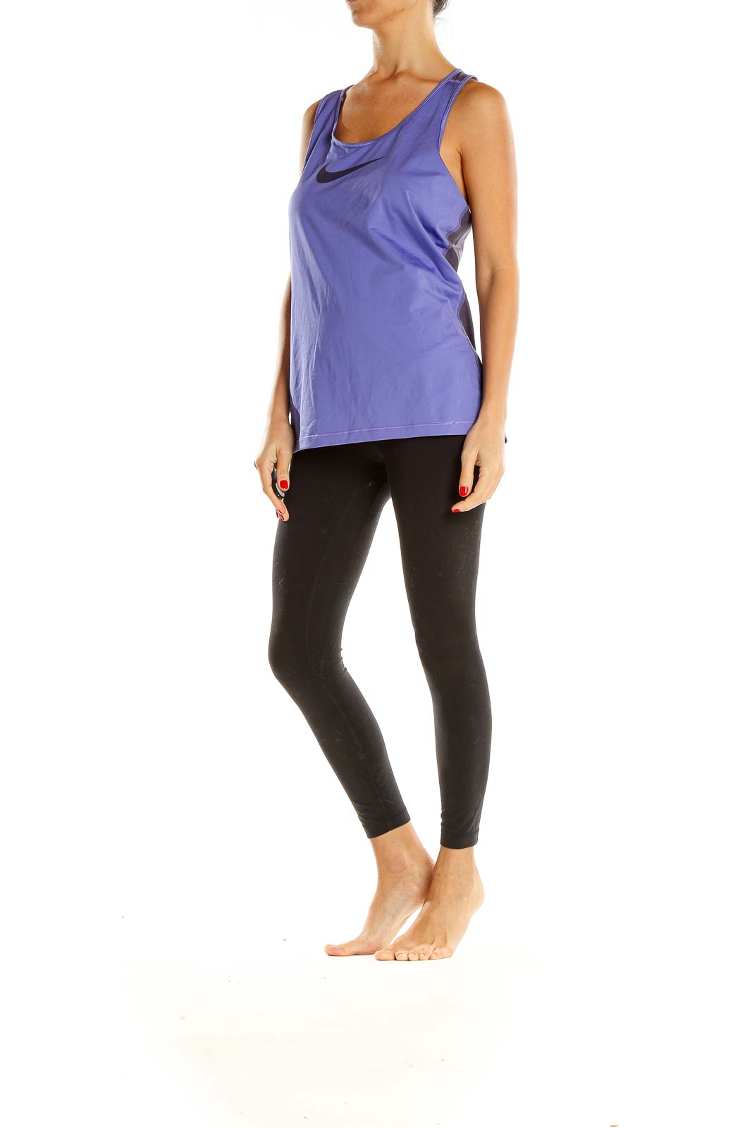 Purple Activewear Tank Top