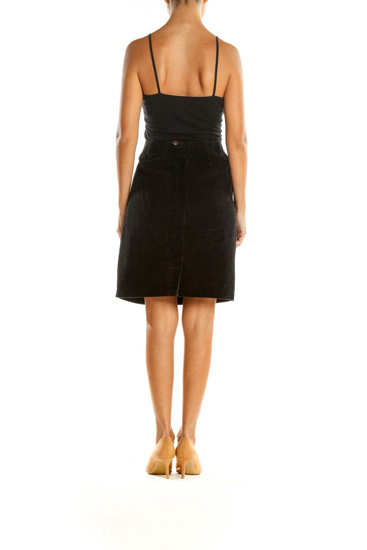 Black Brunch Pencil Skirt