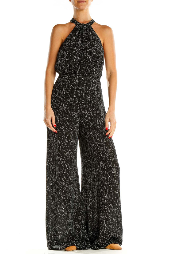 Black Polka Dot Jumpsuit