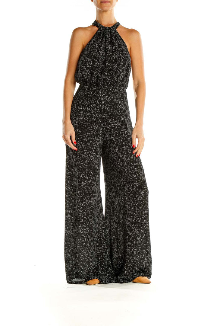 Black Polka Dot Jumpsuit