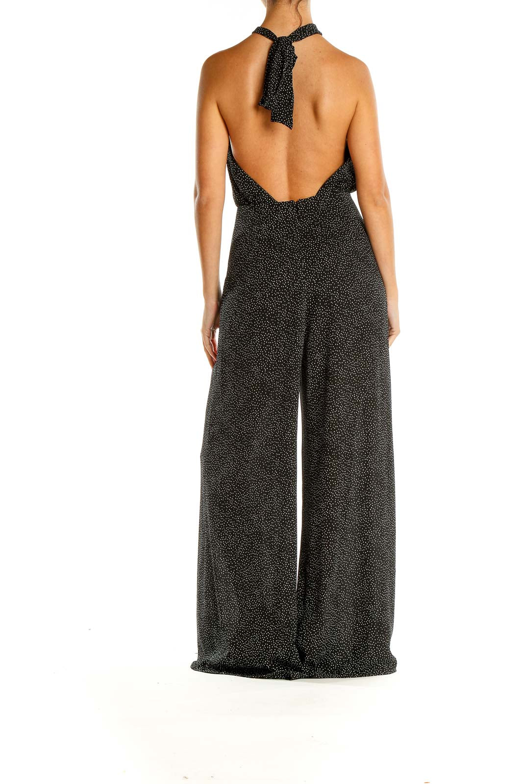 Black Polka Dot Jumpsuit