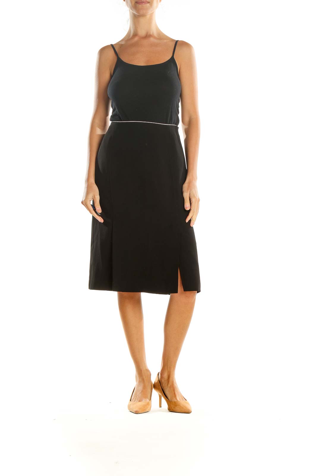 Black Classic Pencil Skirt