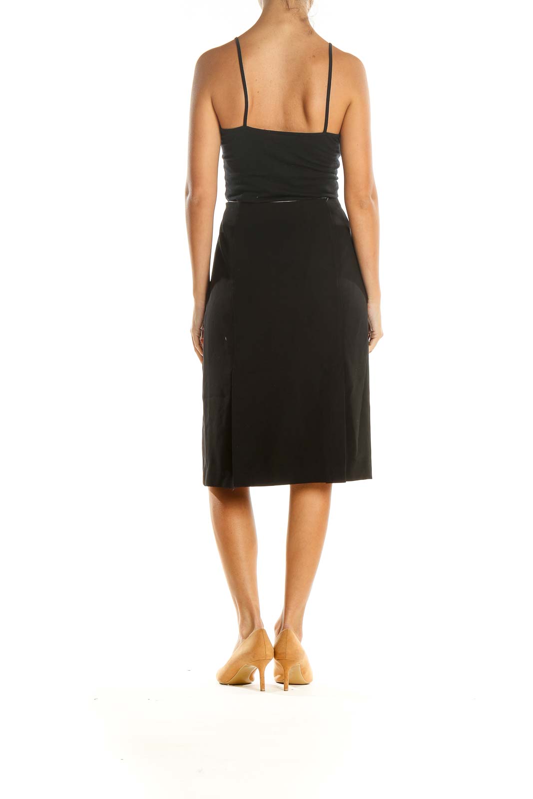 Black Classic Pencil Skirt