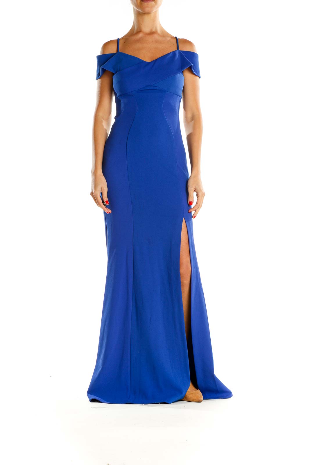 Blue Cocktail Evening Mermaid Dress