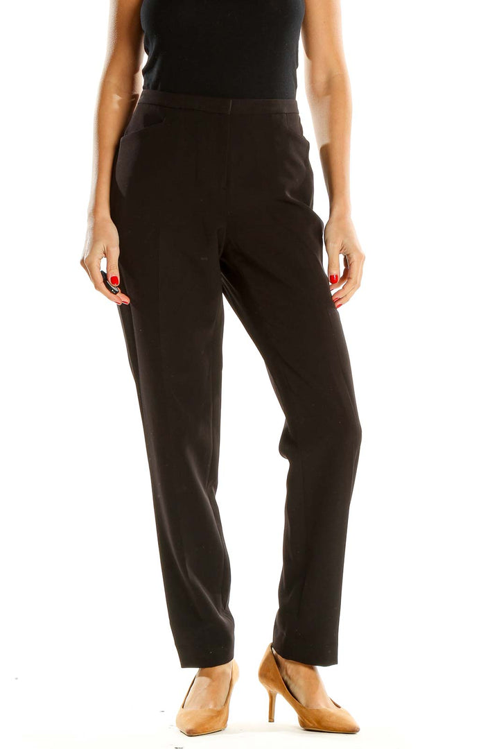 Black Classic Trousers