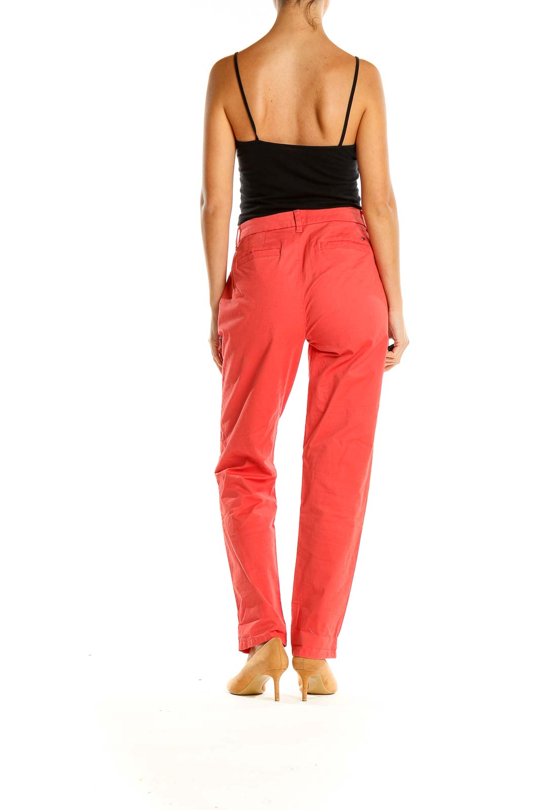 Red Classic Pants