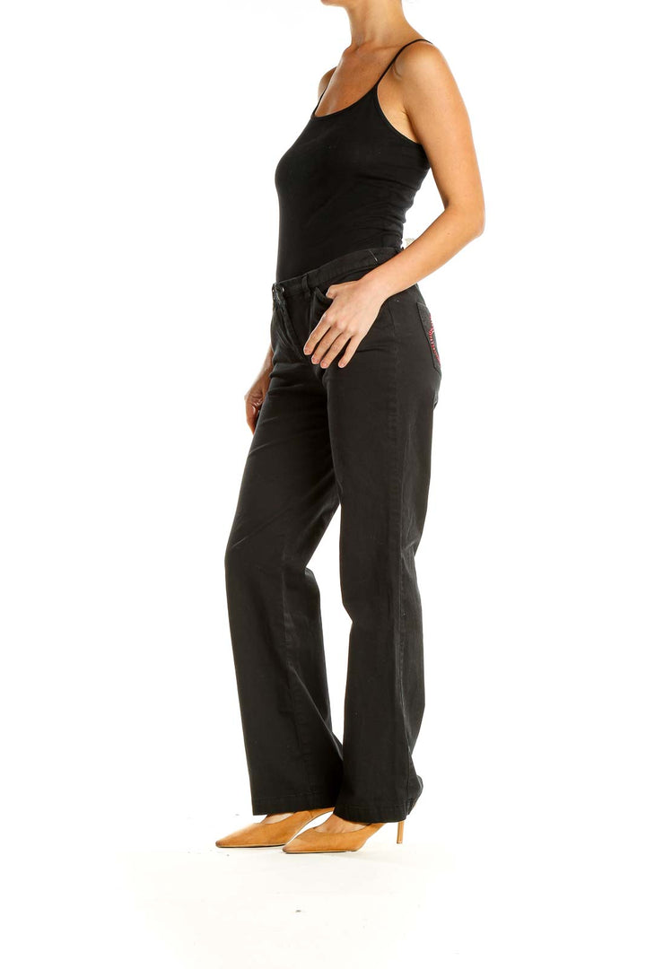 Black Classic Trousers