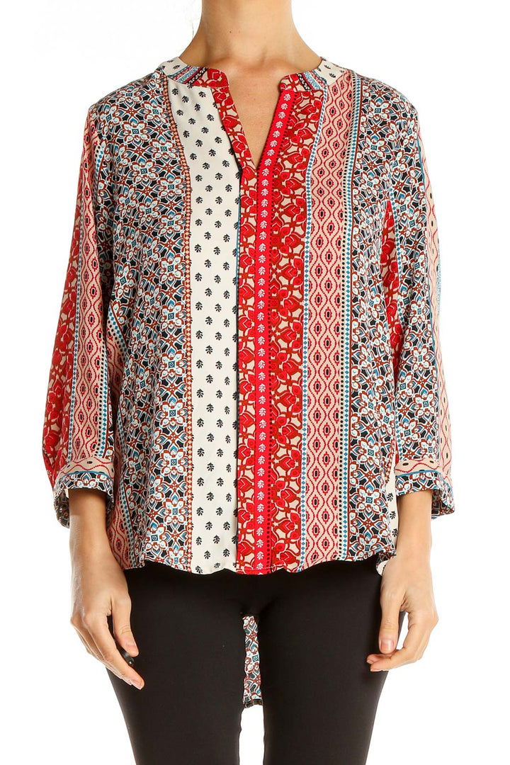 Multicolor Printed Top