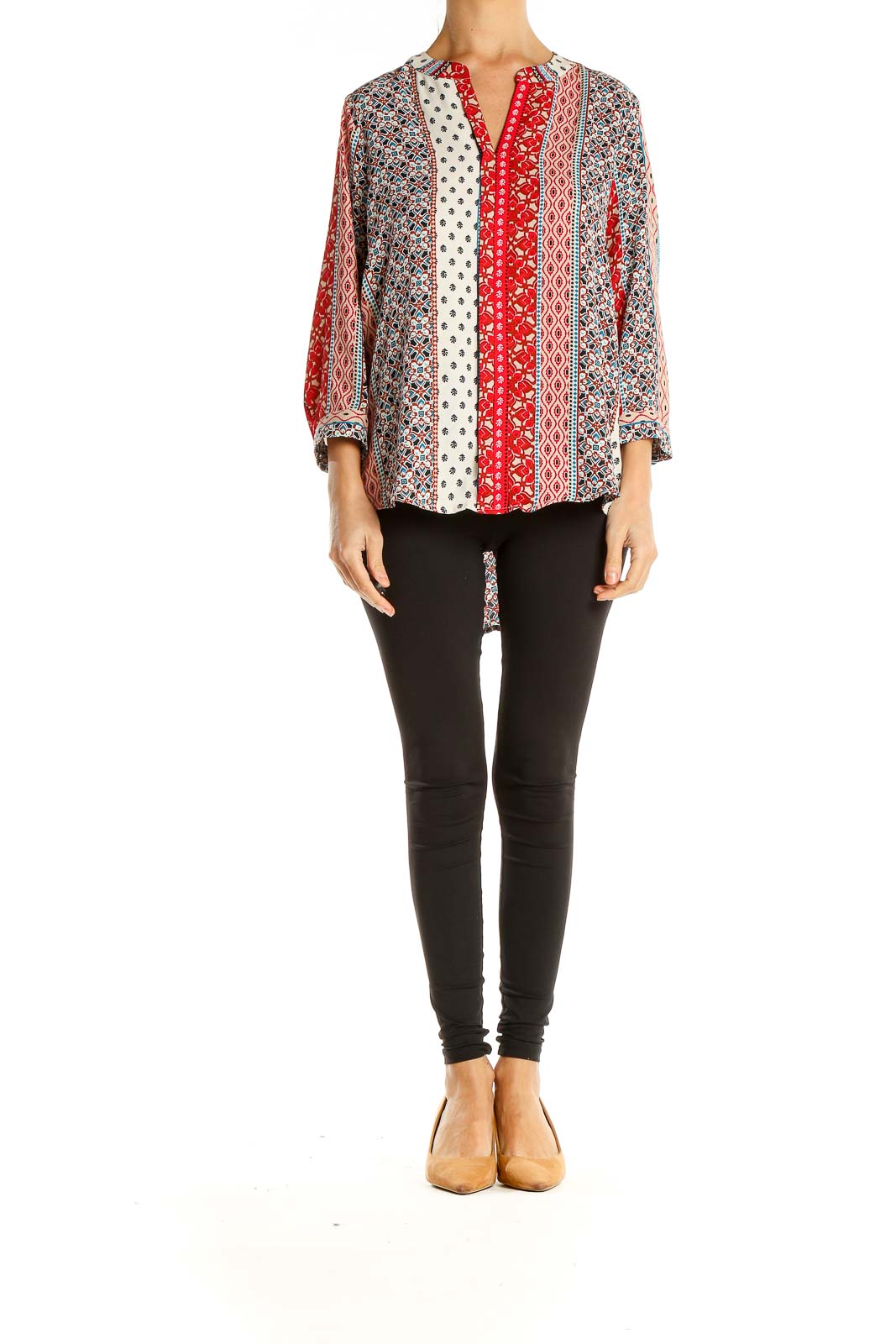 Multicolor Printed Top