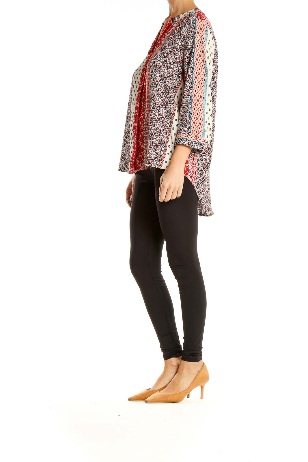 Multicolor Printed Top