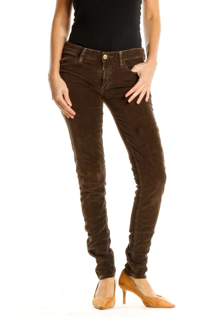 Brown Skinny Jeans