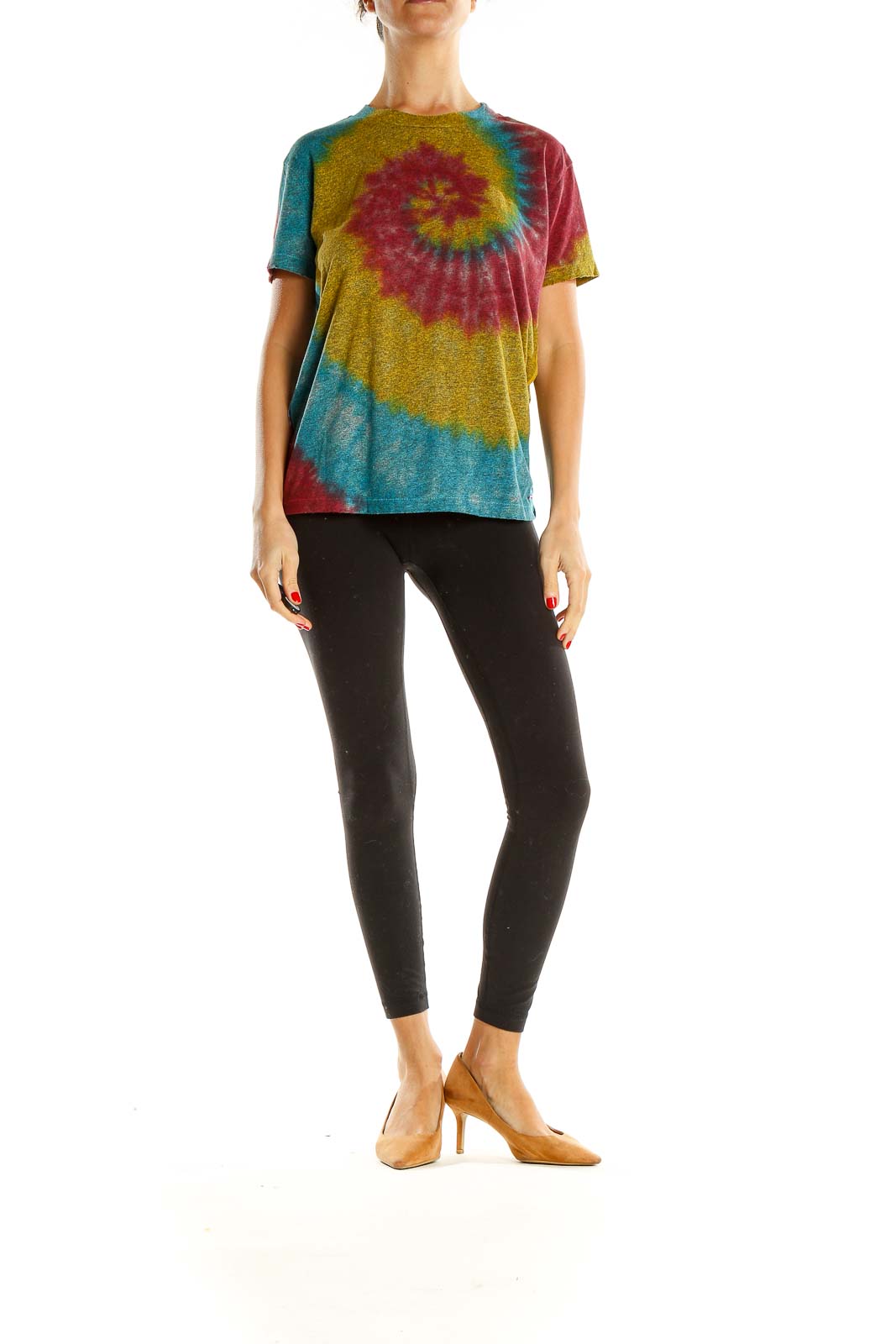 Rainbow Tie And Dye T-Shirt