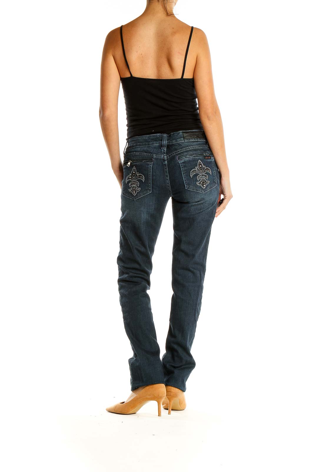 Blue Lowrise Jeans