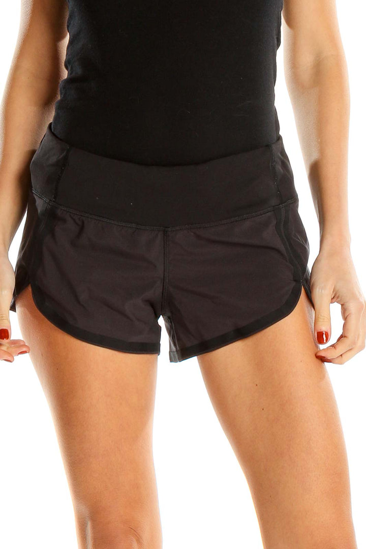 Black Activewear Shorts