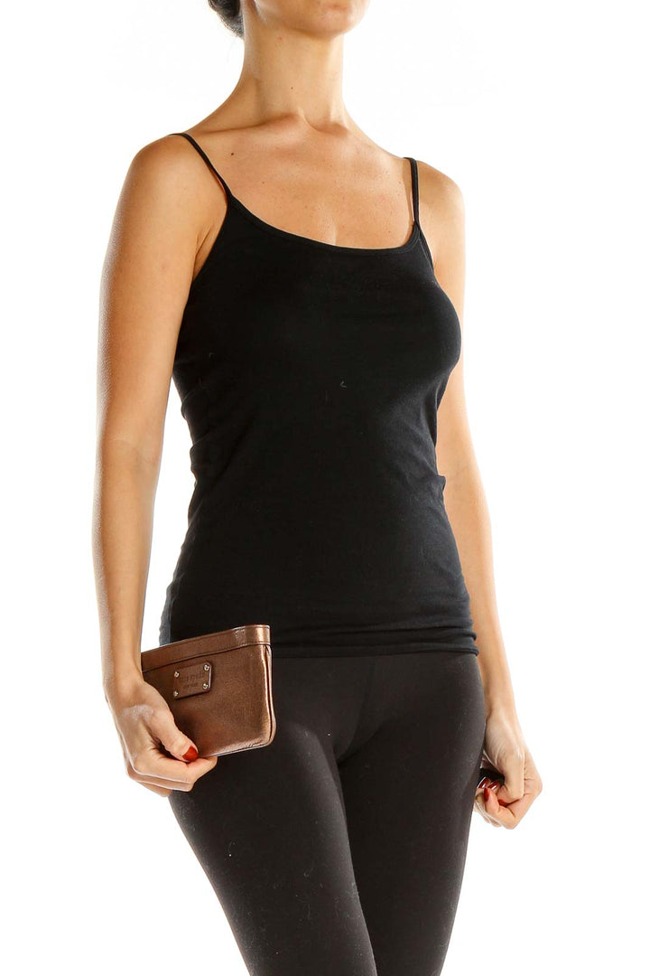 Brown Shimmer Clutch Bag