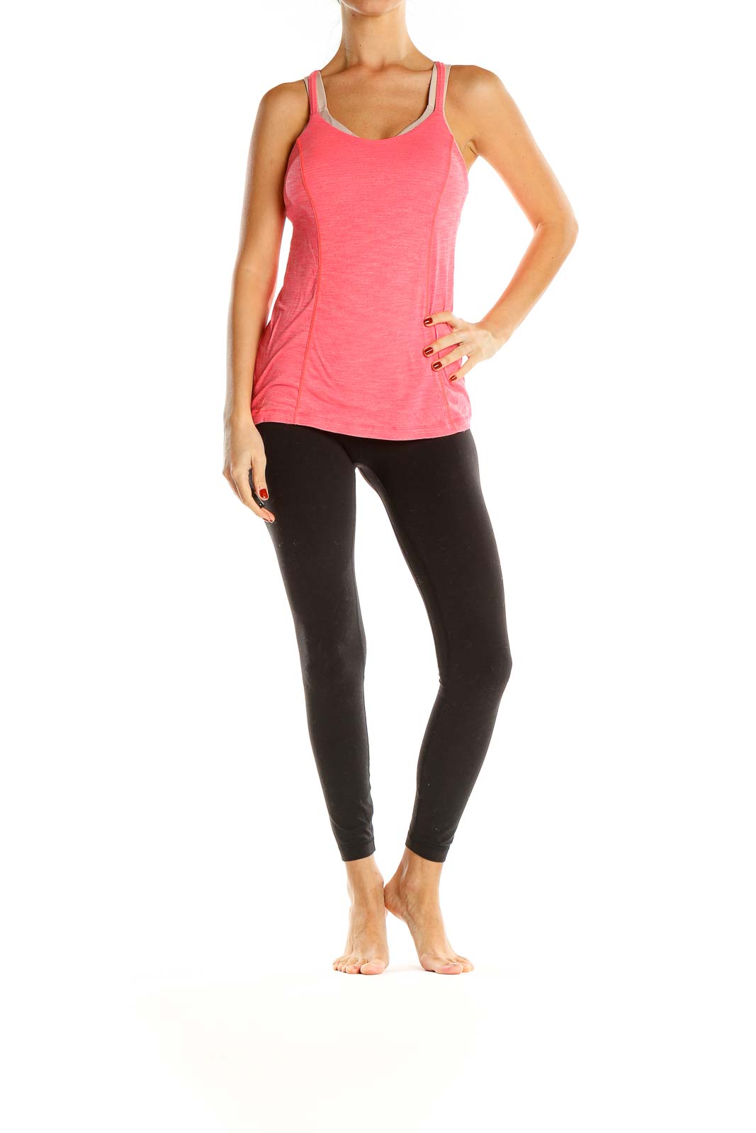 Pink Activewear Tank Top