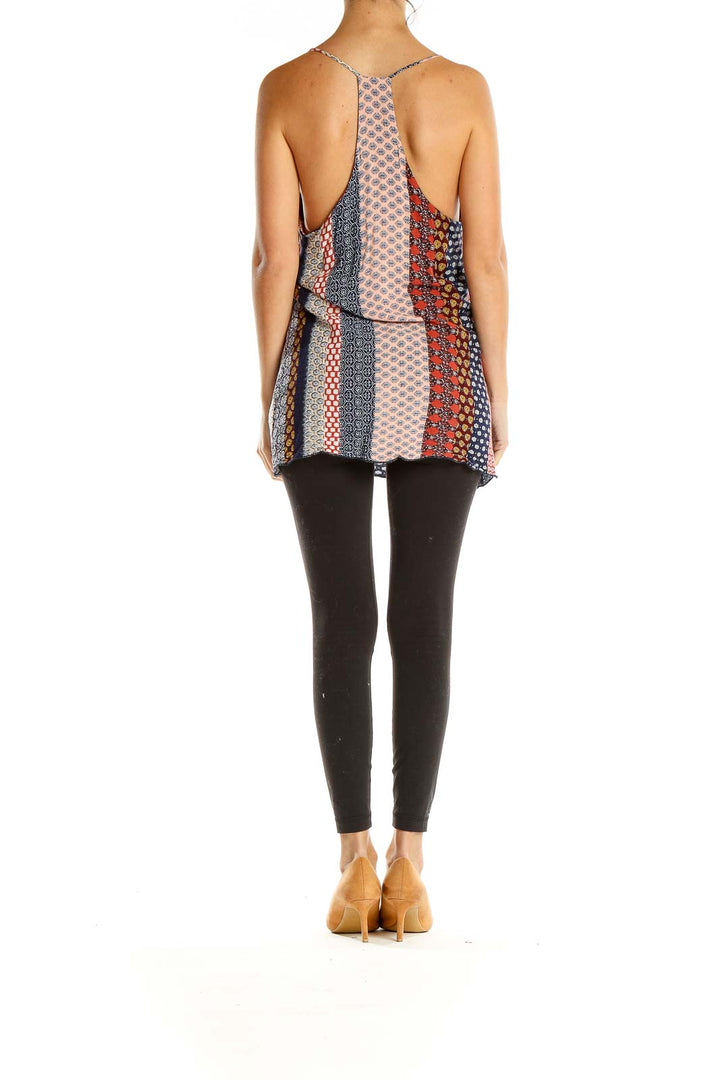 Multicolor Printed Bohemian Tank Top