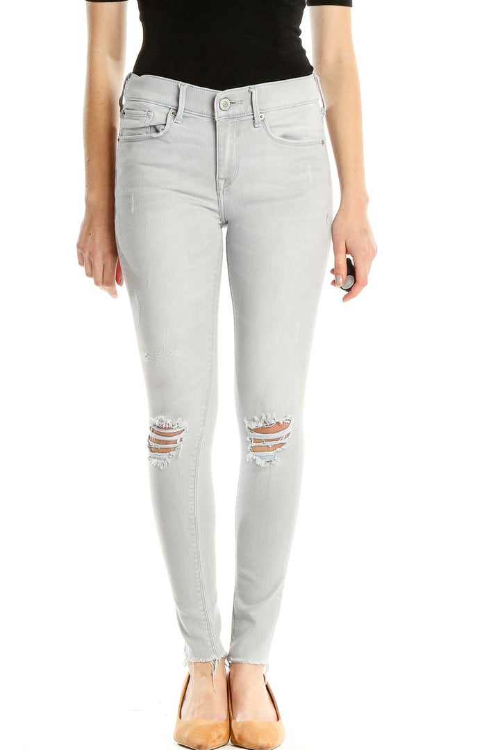 Gray Skinny Jeans