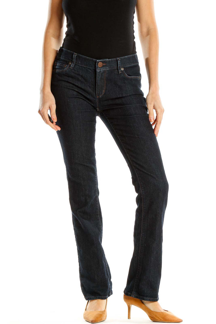 Dark Blue Bootcut Jeans