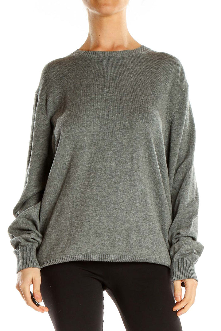 Gray All Day Wear Sweater