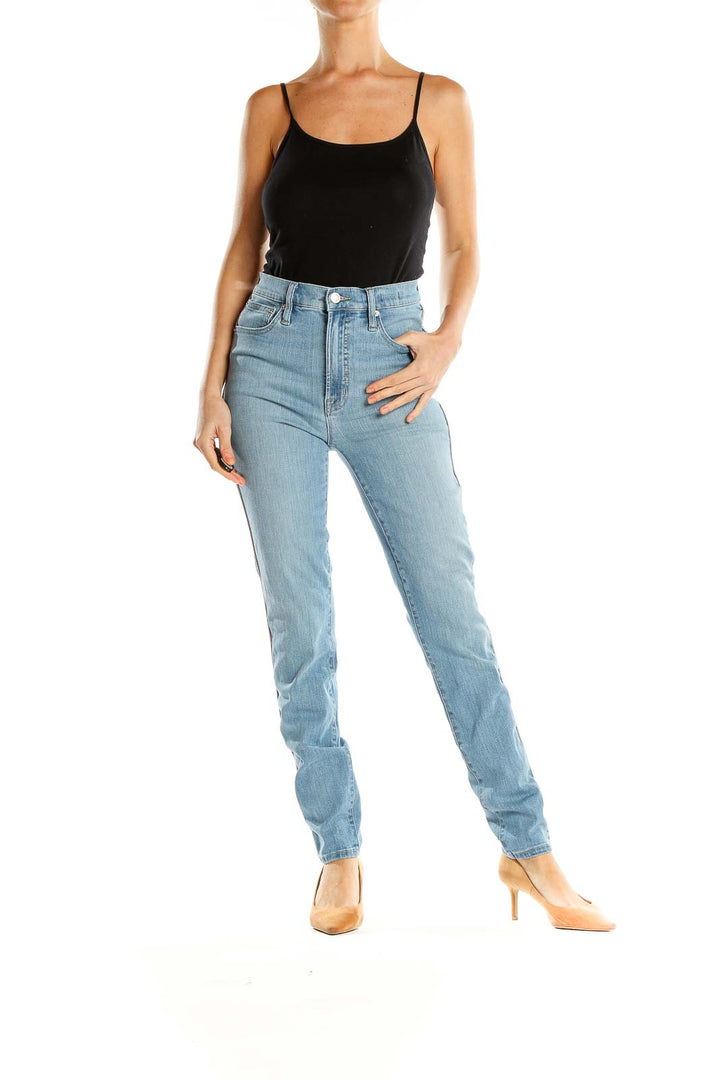 Blue High Waisted Jeans