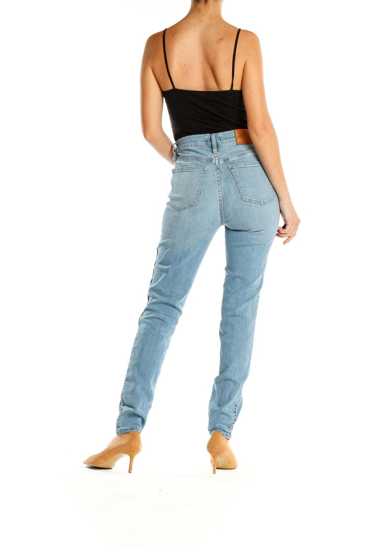 Blue High Waisted Jeans